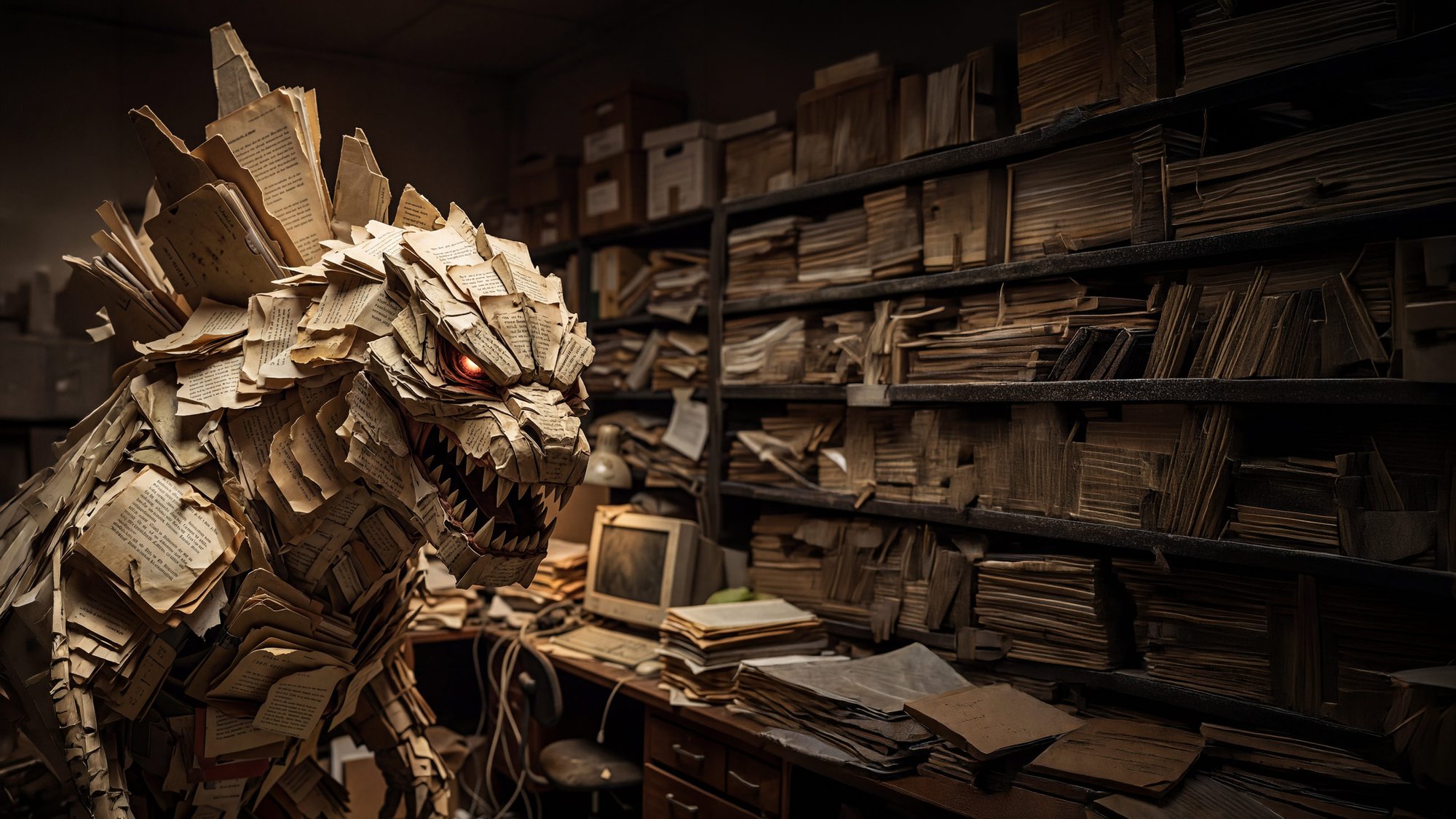 Godzilla als Dokumentenmonster; MARVELS