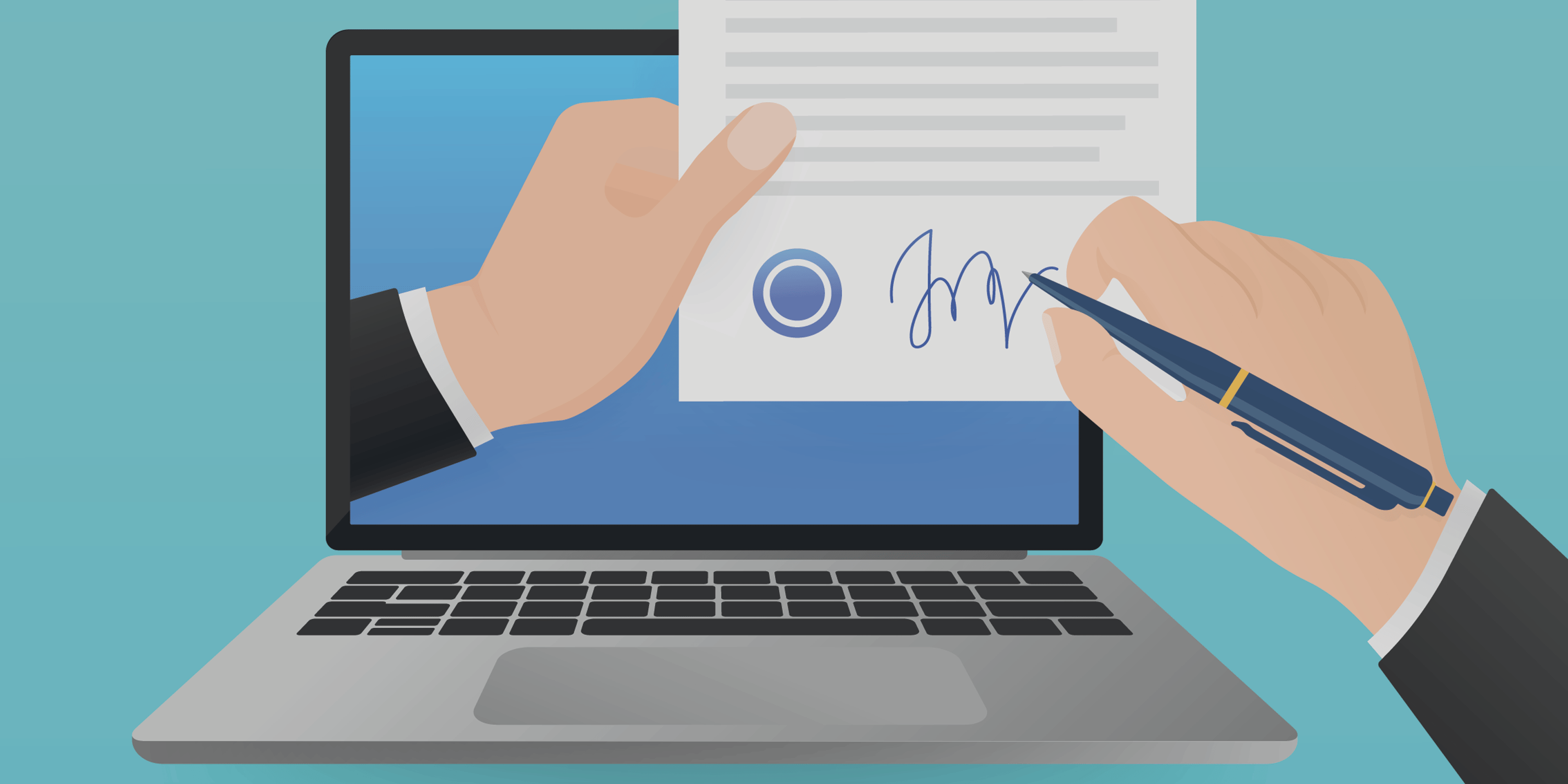 E-Signatur © IIIerlok_xolms/Shutterstock