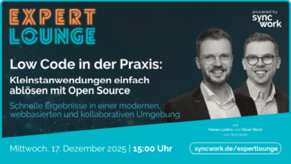 EXPERT LOUNGE Webinar Lowlode