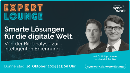 EXPERT LOUNGE Webinar KI Bilderkennung