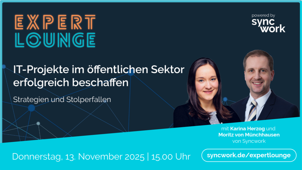 EXPERT LOUNGE Webinar PM IT-Projekte