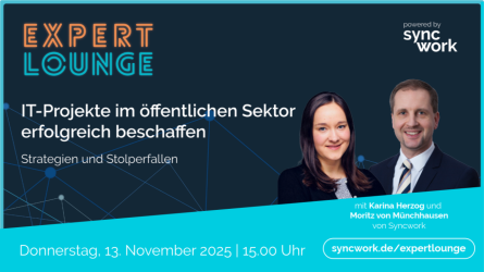 EXPERT LOUNGE Webinar PM IT-Projekte