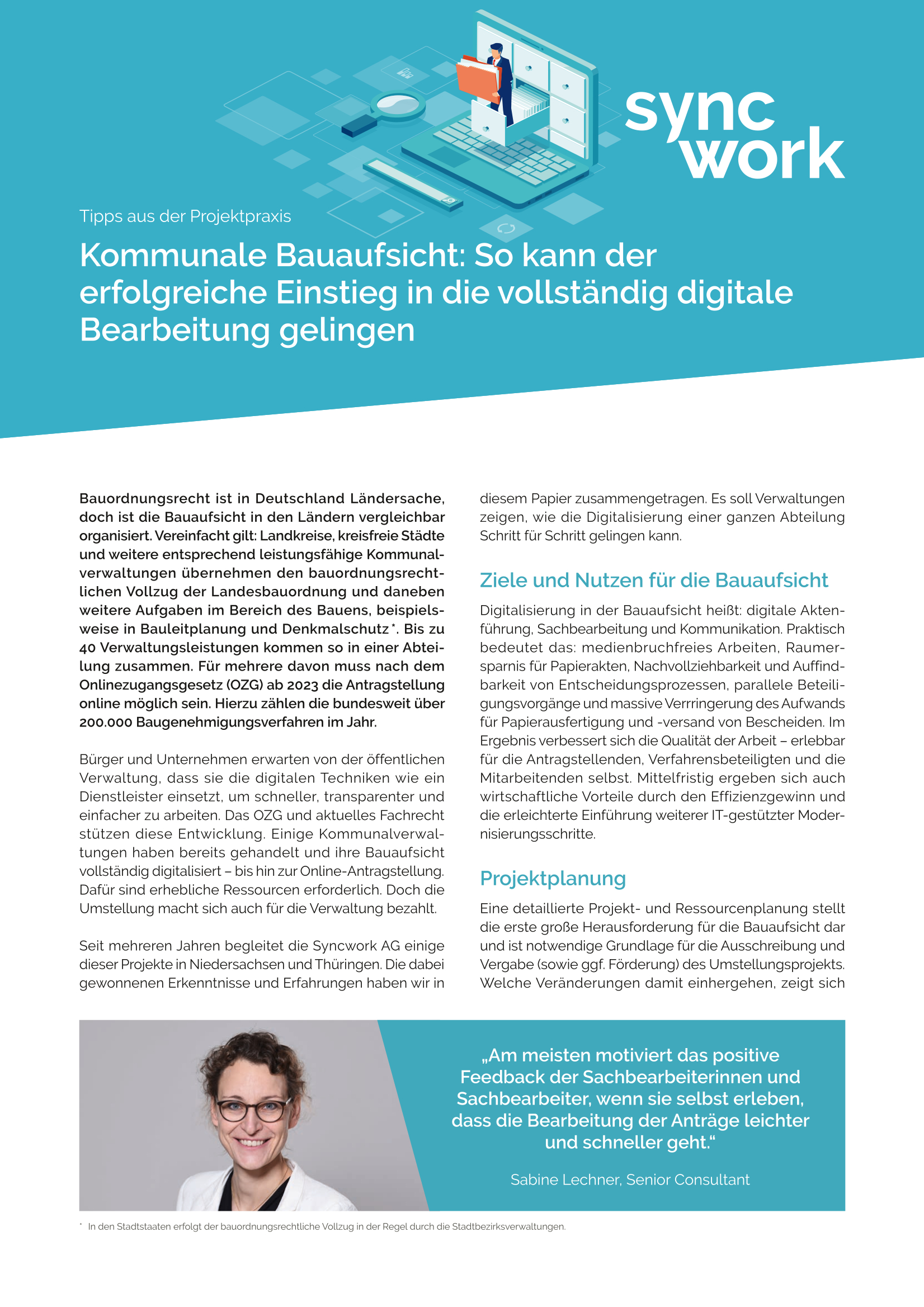 Whitepaper Digitale Bauaufsicht